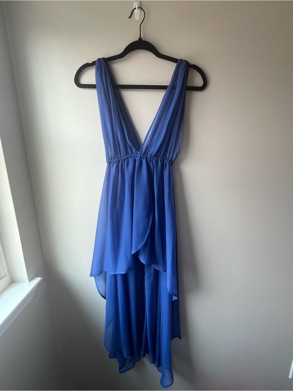 Sheer Blue Sol & Mer Beach Cover-up Dress